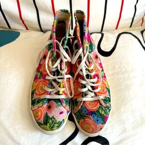 Rifle Paper x Keds Floral Hightops